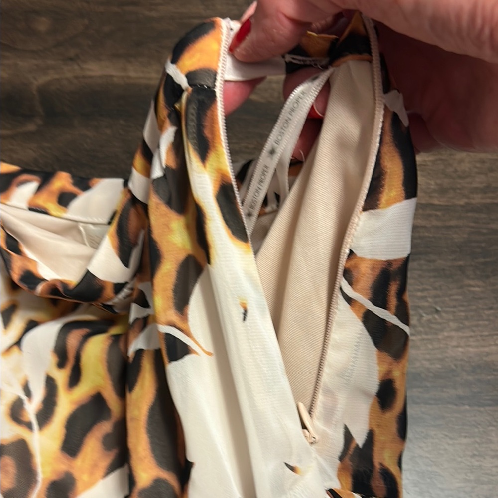 Boston Proper lined Jungle Maxi Skirt - Picture 14 of 14